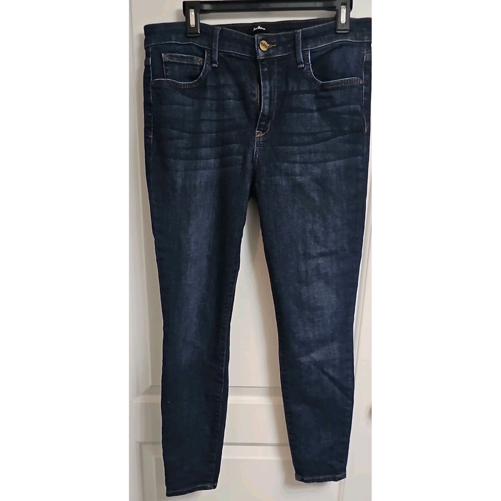 Sam Edelman Jeans Womens 31 The Kitten Blue Mid Rise Skinny Ankle Stretch
